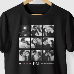 Camiseta Personalizada Preta